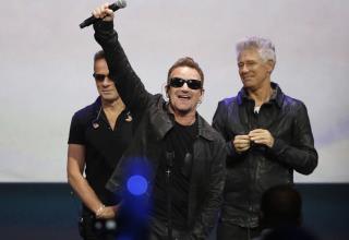בונו מלהקת U2 (צילום:  רויטרס)